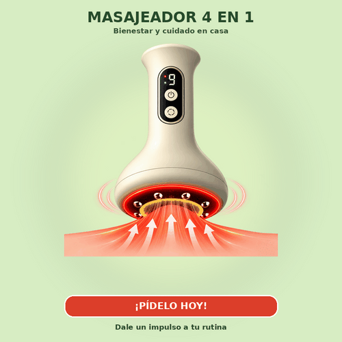 SMARTCUP™ | Masajeador Eléctrico Inteligente 4 en 1